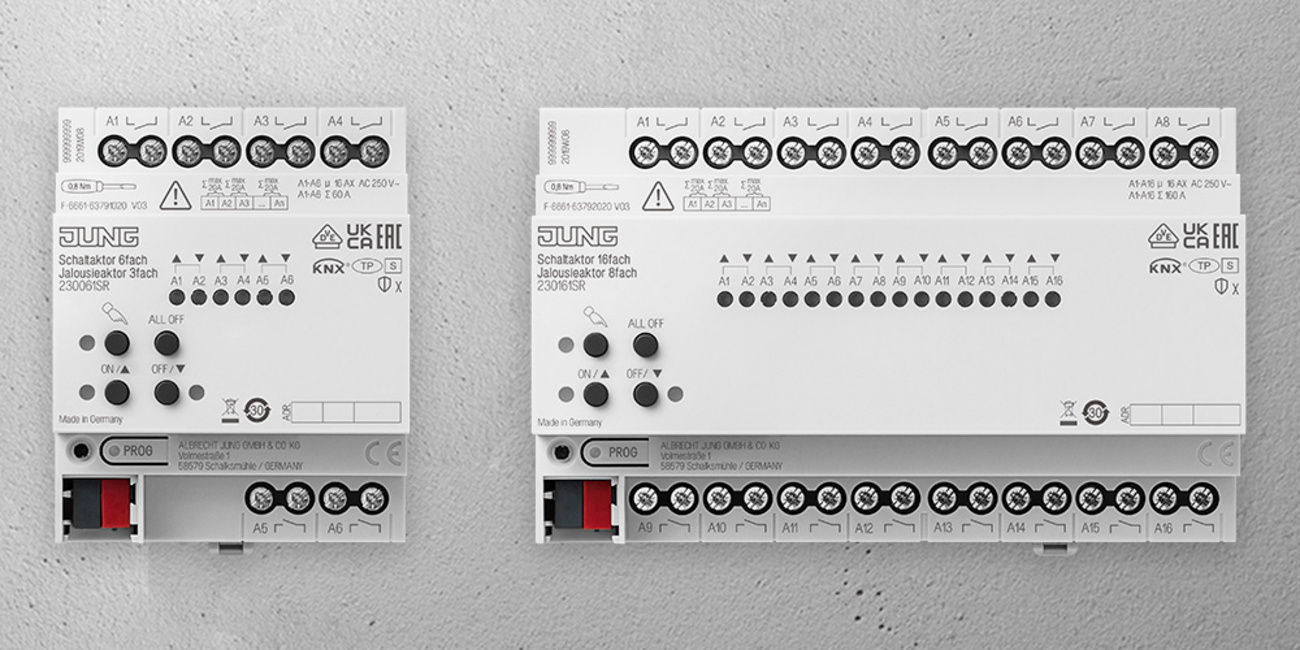 KNX Schalt- und Jalousieaktoren bei Elektro Schaefer GmbH in Bingen