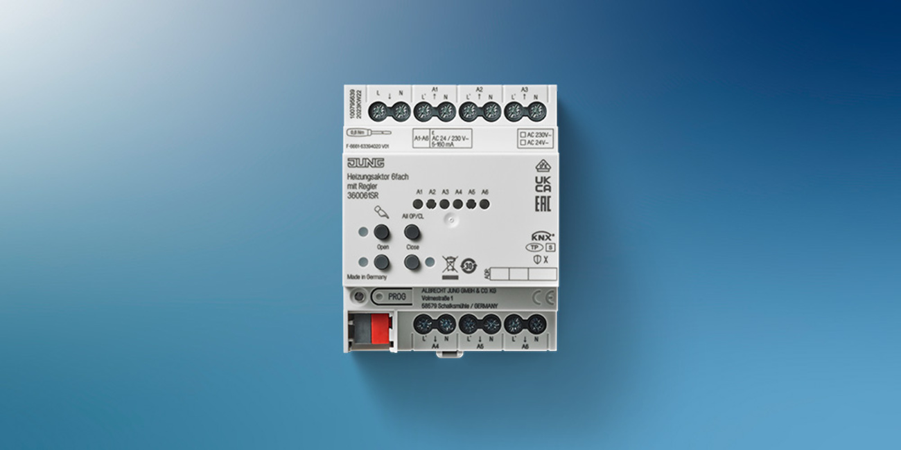 KNX Heizungsaktor 6-fach bei Elektro Schaefer GmbH in Bingen