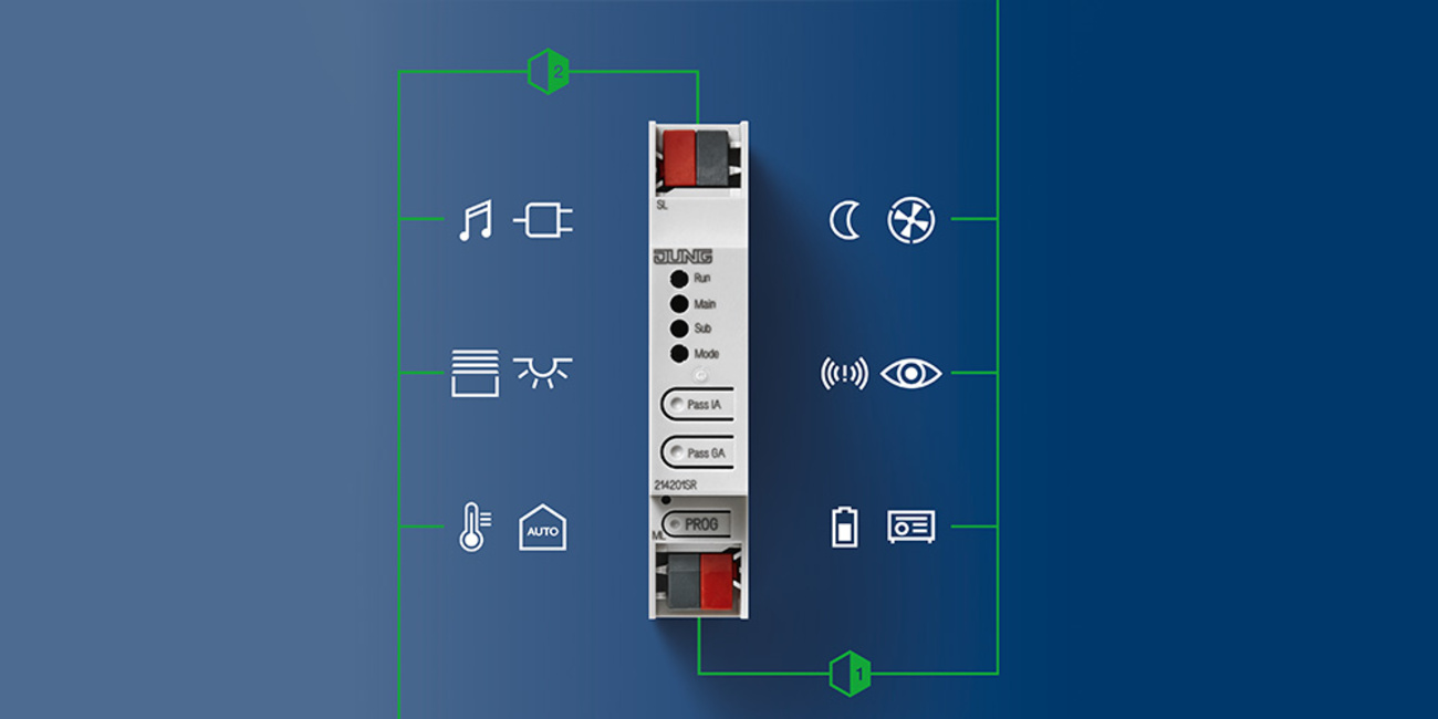 KNX Bereichs- und Linienkoppler bei Elektro Schaefer GmbH in Bingen